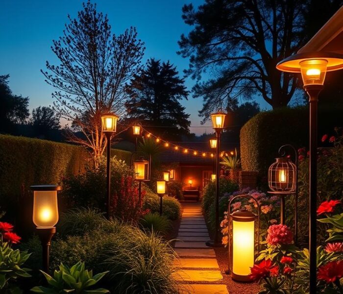 Pomysły na oświetlenie ogrodu: nowoczesne lampy i aranżacje