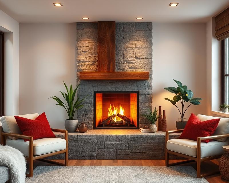Aranżacja kominka narożnego: projektowanie, materiały i bezpieczeństwo