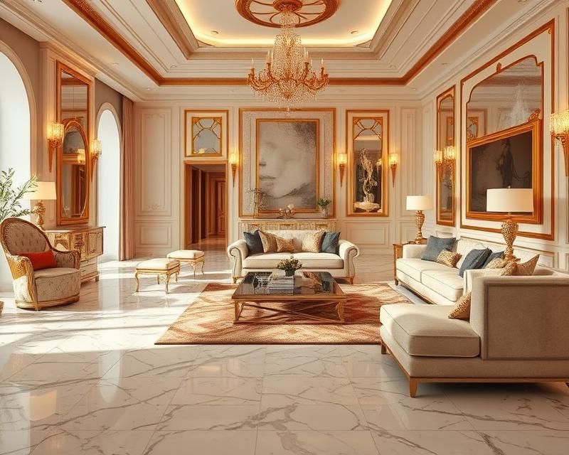 Luksusowe wnętrza: trendy, materiały i aranżacje na najwyższym poziomie