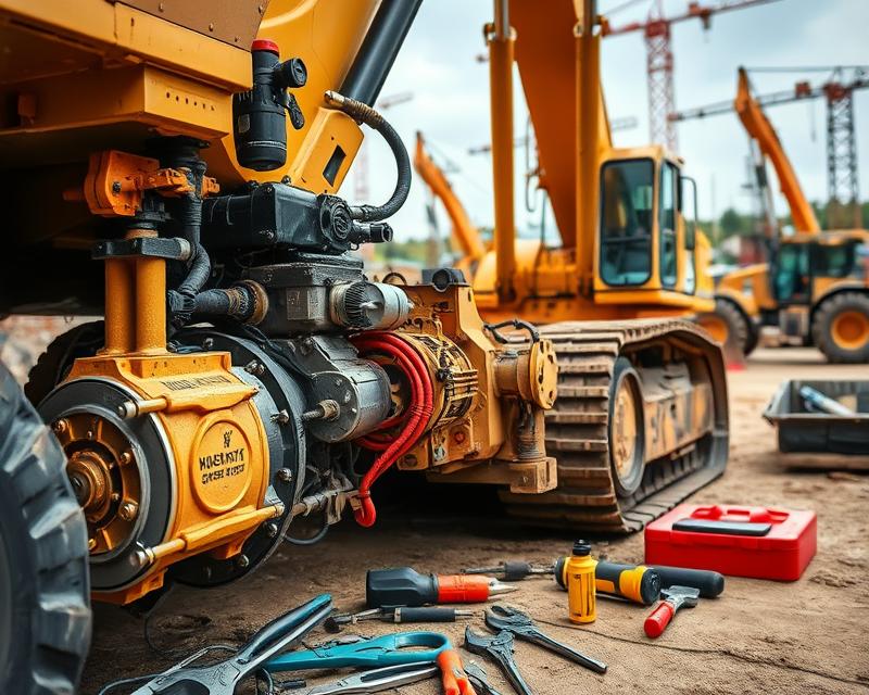 Podstawy naprawy maszyn budowlanych: diagnostyka, serwis i konserwacja