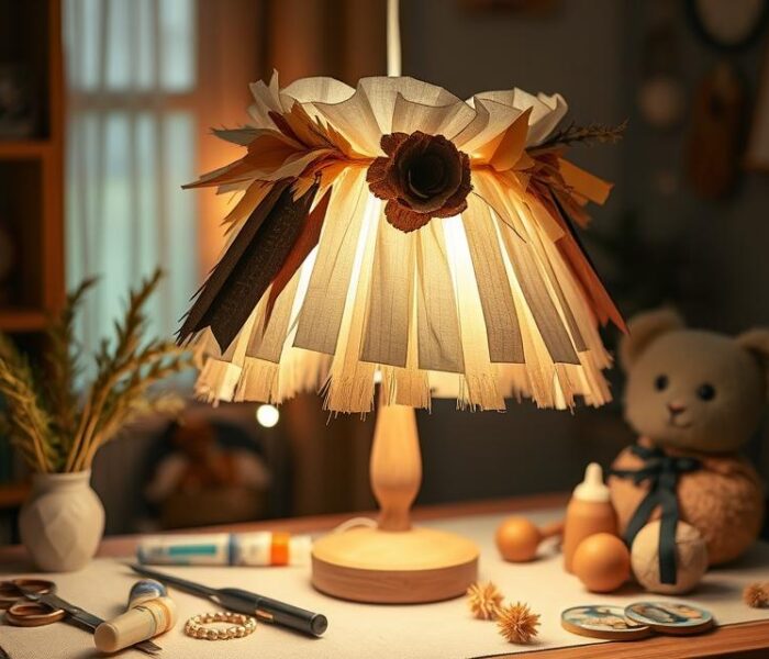 Jak zrobić abażur DIY: poradnik i techniki tworzenia