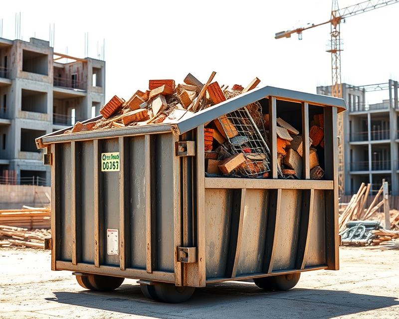 Jak wybrać kontener na odpady budowlane – porady i wymogi prawne