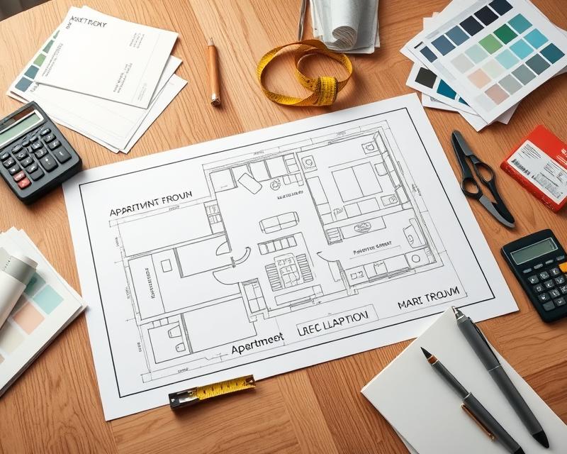 Jak zaplanować remont mieszkania: budżet, harmonogram i cele