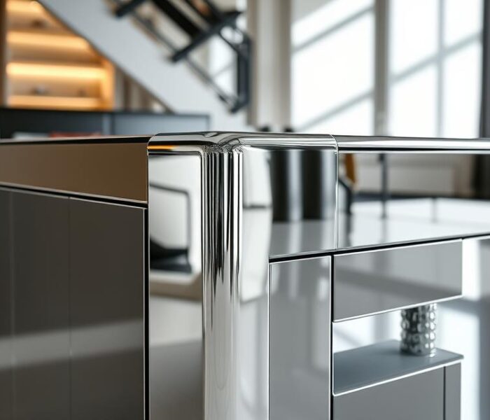 Chromowane elementy meblowe – inspiracje, design i techniki wykończenia