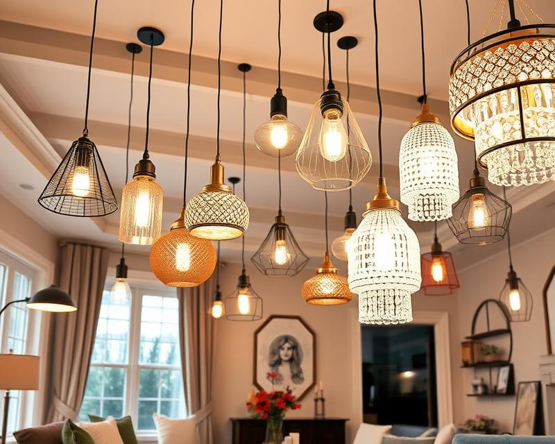 Stylowe lampy wiszące: trendy, materiały i inspiracje wnętrz