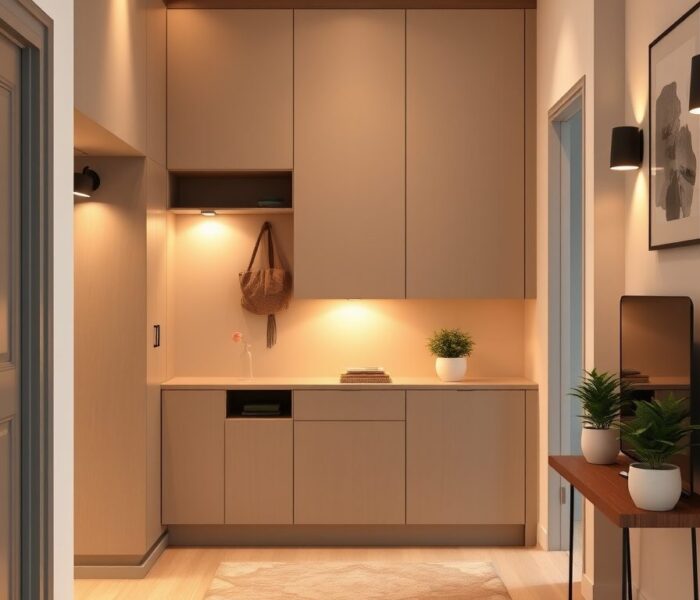 Przedpokój w mieszkaniu pod wynajem: jak urządzić funkcjonalną i reprezentacyjną przestrzeń na start