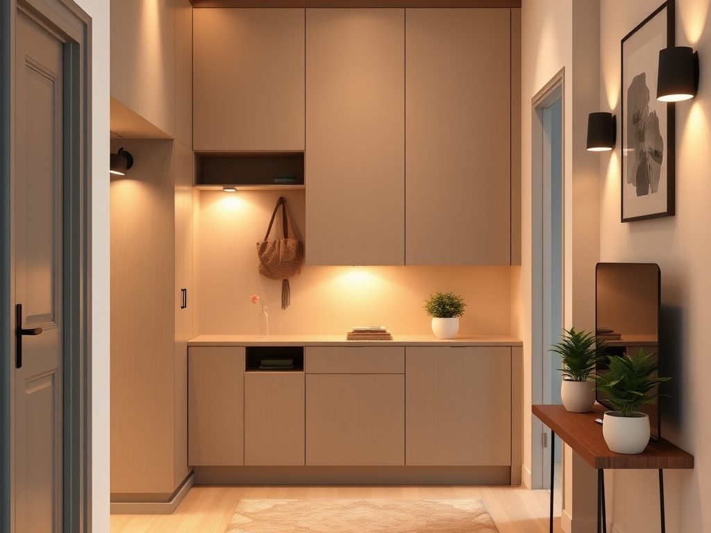 Przedpokój w mieszkaniu pod wynajem: jak urządzić funkcjonalną i reprezentacyjną przestrzeń na start