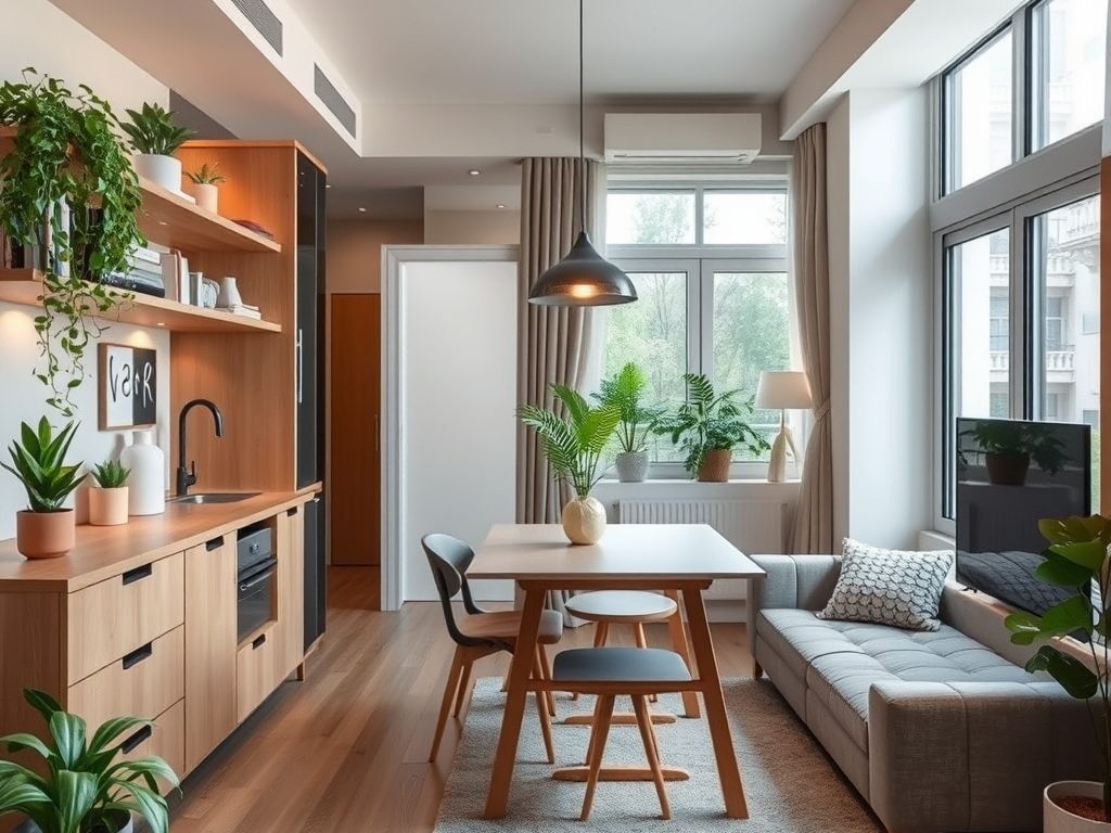 Planowanie wnętrza mieszkania 40 m² od zera: jak zorganizować funkcjonalną i przestronną aranżację bez kompromisów