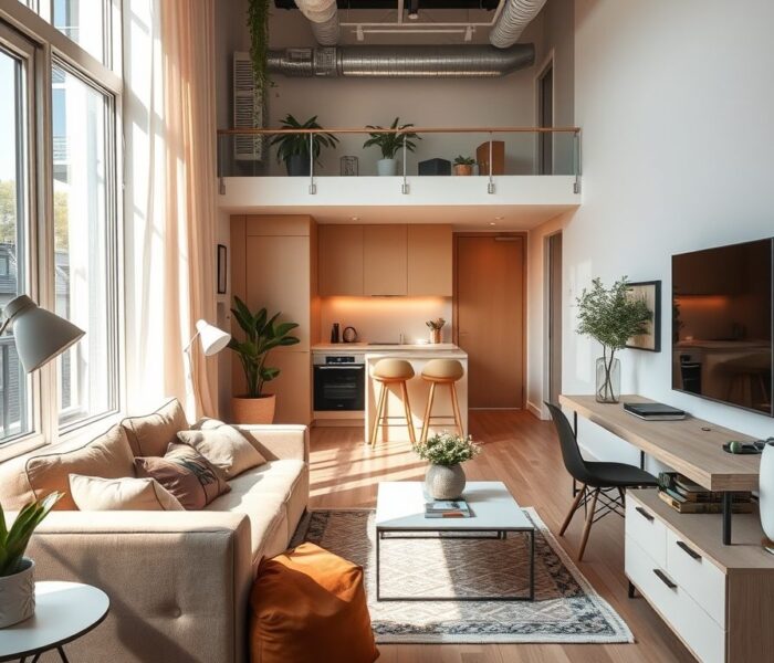 Układ funkcjonalny małego mieszkania: jak zaplanować strefy i optycznie powiększyć przestrzeń