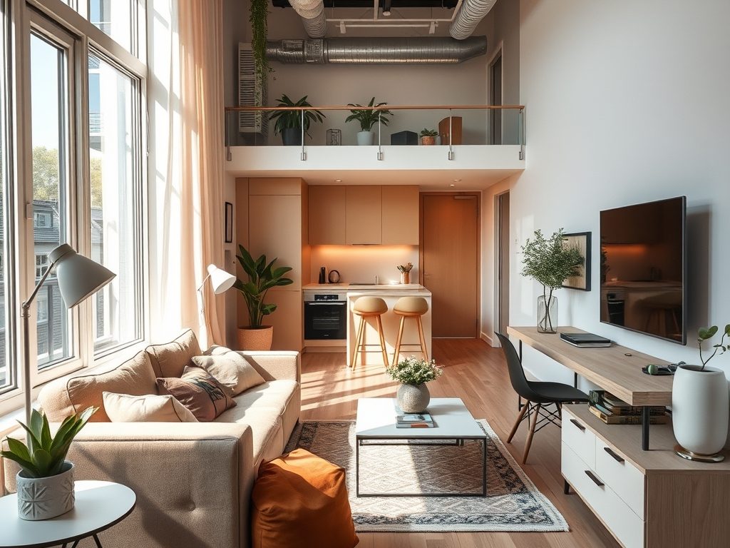 Układ funkcjonalny małego mieszkania: jak zaplanować strefy i optycznie powiększyć przestrzeń