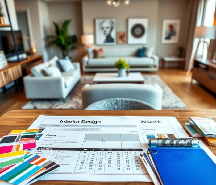 Urządzanie mieszkania w 30 dni: jak zorganizować proces i uniknąć najczęstszych pułapek