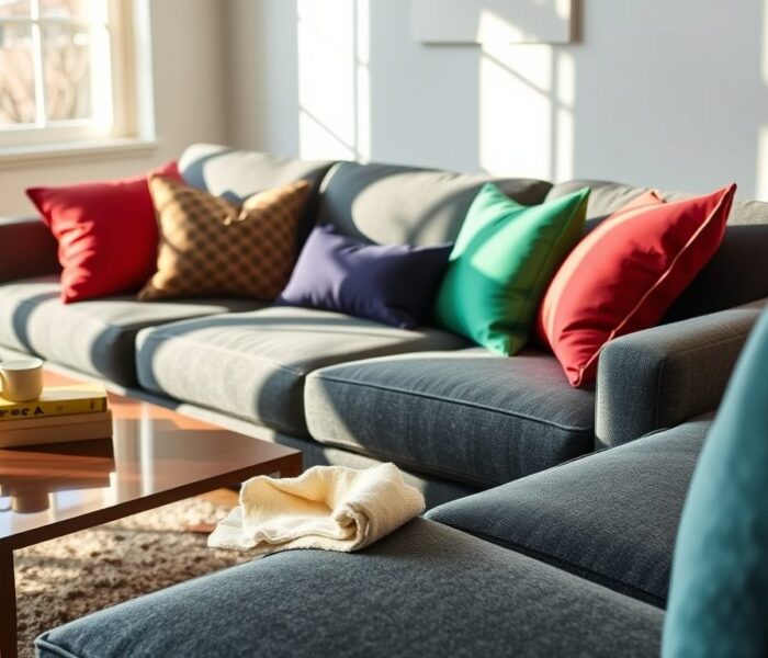 Tkaniny obiciowe łatwe w czyszczeniu: jak wybrać materiały odporne na plamy i codzienne zabrudzenia