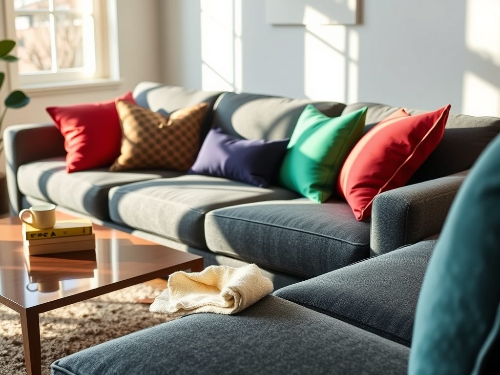 Tkaniny obiciowe łatwe w czyszczeniu: jak wybrać materiały odporne na plamy i codzienne zabrudzenia