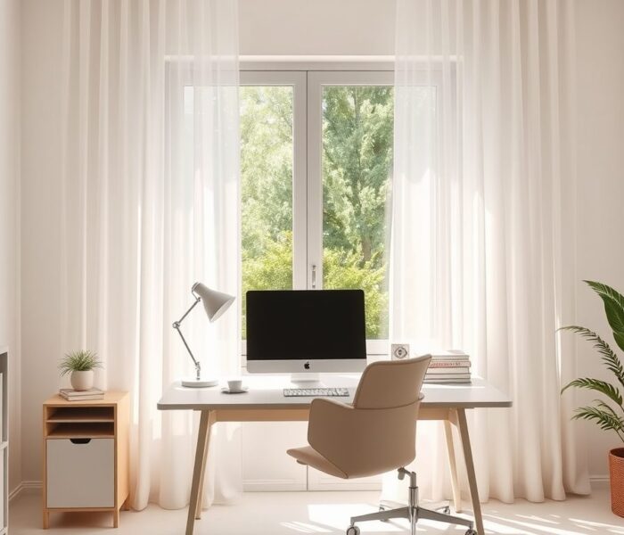 Jak optymalnie ustawić biurko względem okna, by zmniejszyć odblaski i poprawić komfort pracy wzrokowej