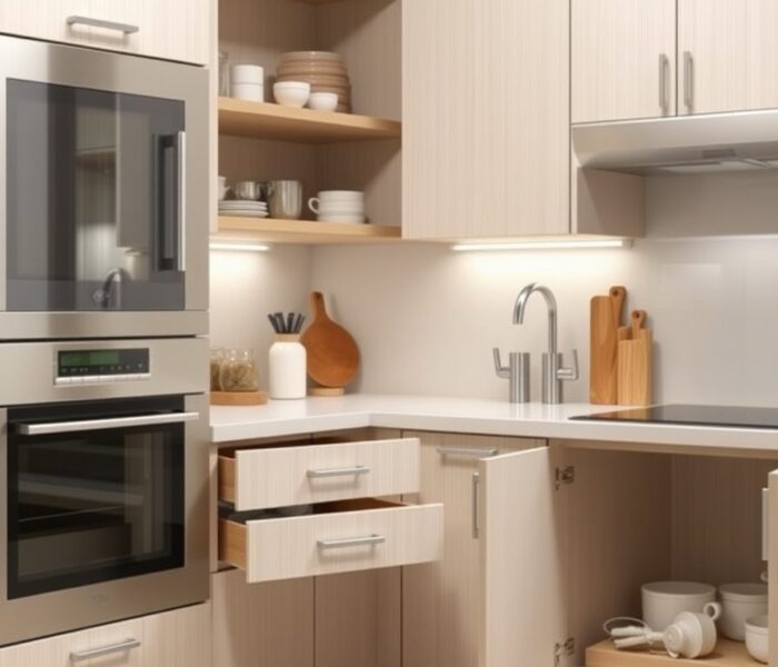 Ergonomia otwierania szafek i drzwi: kluczowe wymiary dla komfortu i funkcjonalności w kuchni