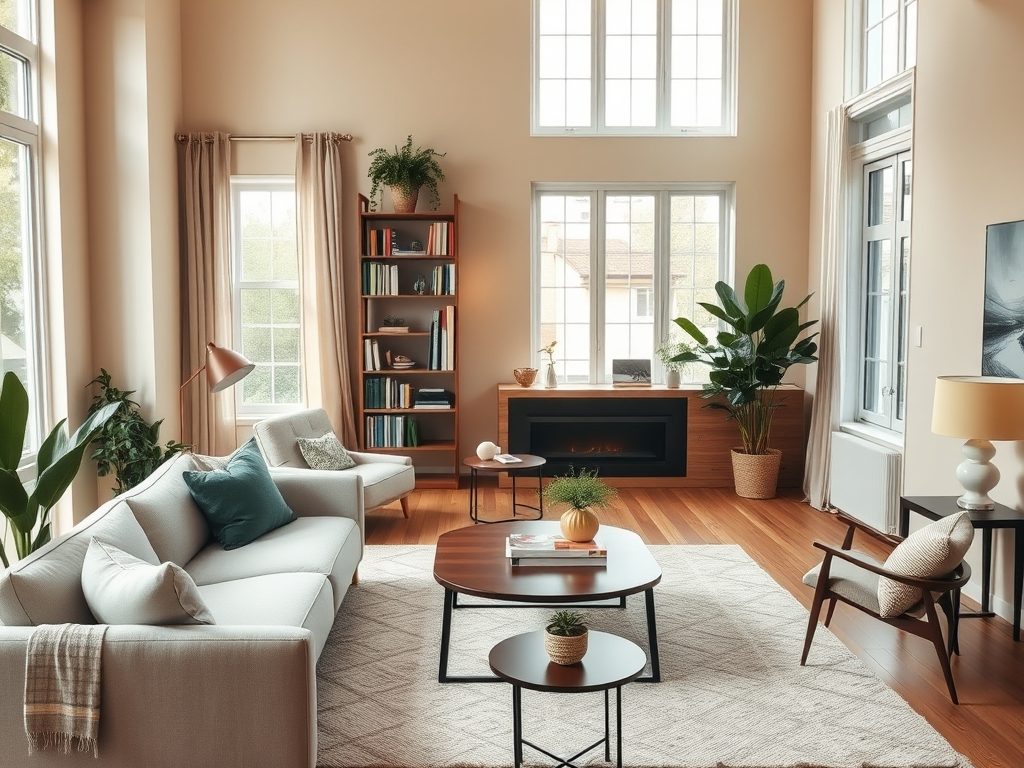 Układ funkcjonalny salonu: jak podzielić przestrzeń i zaplanować meble dla wygody i komfortu użytkowania