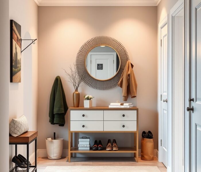 Jak zaplanować funkcjonalną i estetyczną strefę wejściową w mieszkaniu, by uniknąć bałaganu i zapewnić komfort użytkowania