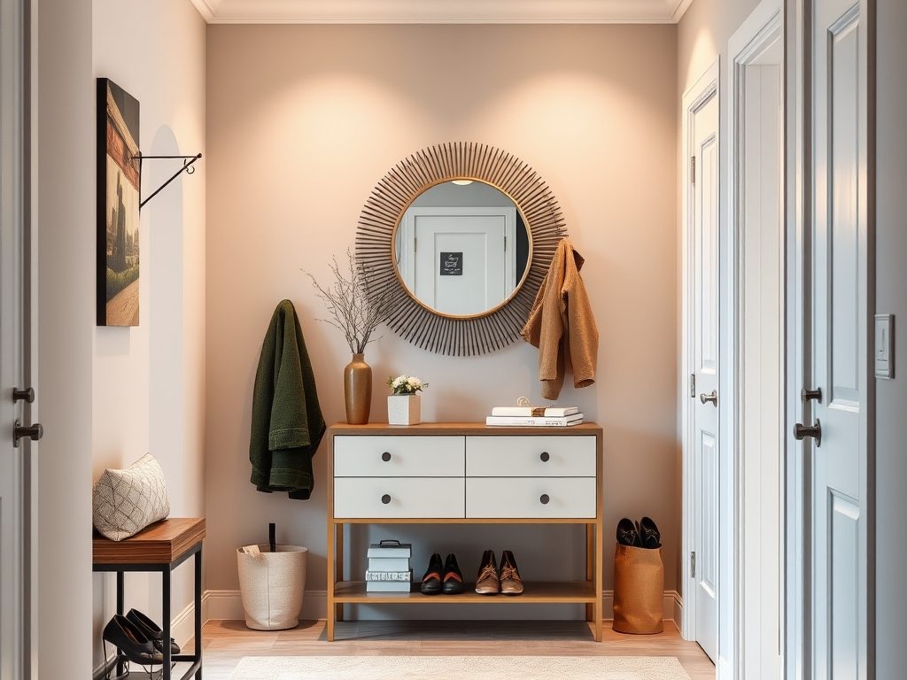 Jak zaplanować funkcjonalną i estetyczną strefę wejściową w mieszkaniu, by uniknąć bałaganu i zapewnić komfort użytkowania