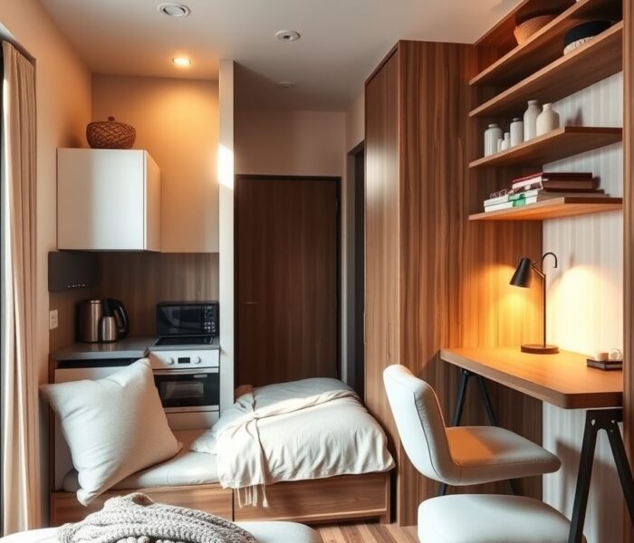 Planowanie wnętrza kawalerki od zera: jak podzielić przestrzeń i zyskać komfort na małym metrażu