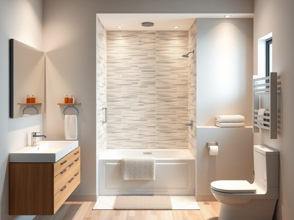 Układ funkcjonalny łazienki: jak rozplanować strefy i przechowywanie dla wygody i porządku