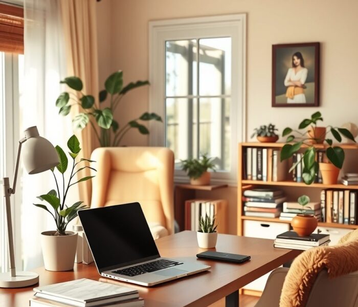 Układ mieszkania pod pracę zdalną: jak zorganizować funkcjonalne i komfortowe miejsce pracy w domu