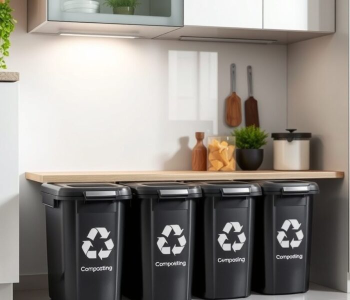 Ergonomia segregacji śmieci w kuchni: jak wygodnie i funkcjonalnie zaplanować miejsce na pojemniki