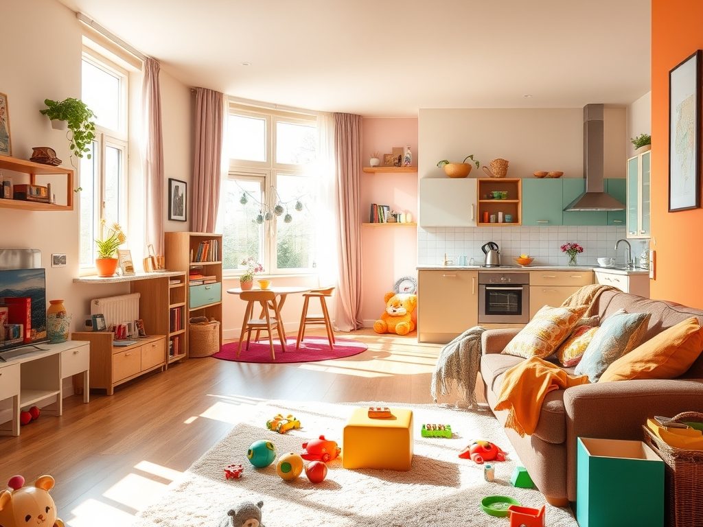 Mieszkanie pod wynajem dla rodziny z dziećmi: jak zadbać o trwałość, funkcjonalność i bezpieczeństwo na co dzień