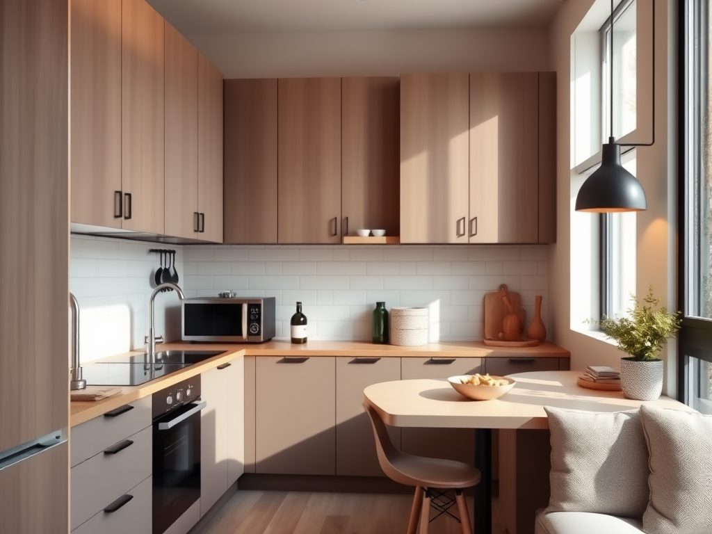 Jak urządzić kuchnię w mieszkaniu pod wynajem, by była funkcjonalna, trwała i łatwa w utrzymaniu czystości