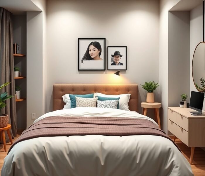 Jak urządzić sypialnię w mieszkaniu pod wynajem, by łączyła funkcjonalność z przytulnym stylem?