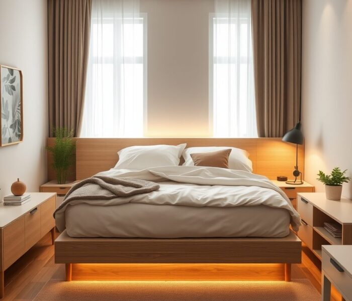 Ergonomia łóżka: jak dobrać wysokość i dostęp dla zdrowia, komfortu i łatwego sprzątania