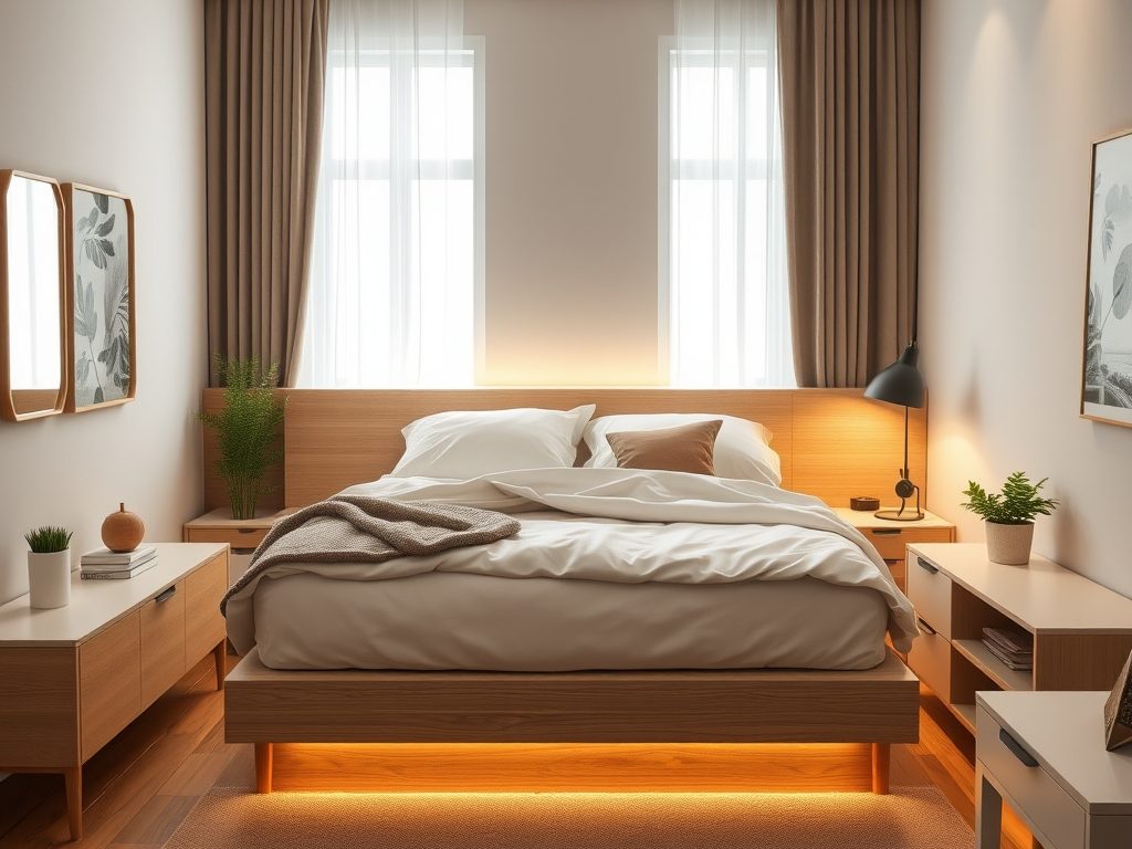 Ergonomia łóżka: jak dobrać wysokość i dostęp dla zdrowia, komfortu i łatwego sprzątania