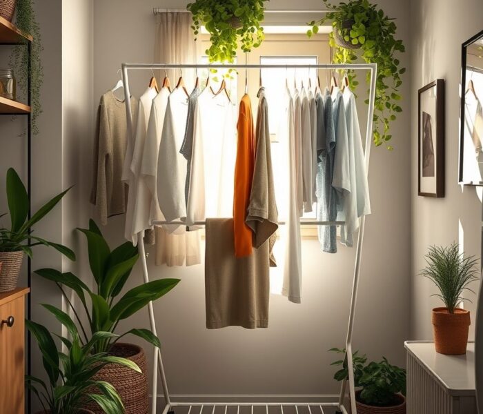 Jak zaplanować miejsce na suszarkę do ubrań, by łączyć funkcjonalność z estetyką w mieszkaniu