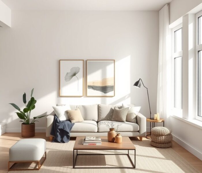 Neutralne kolory do wynajmu: jak stworzyć uniwersalne i trwałe wnętrze przyjazne najemcom