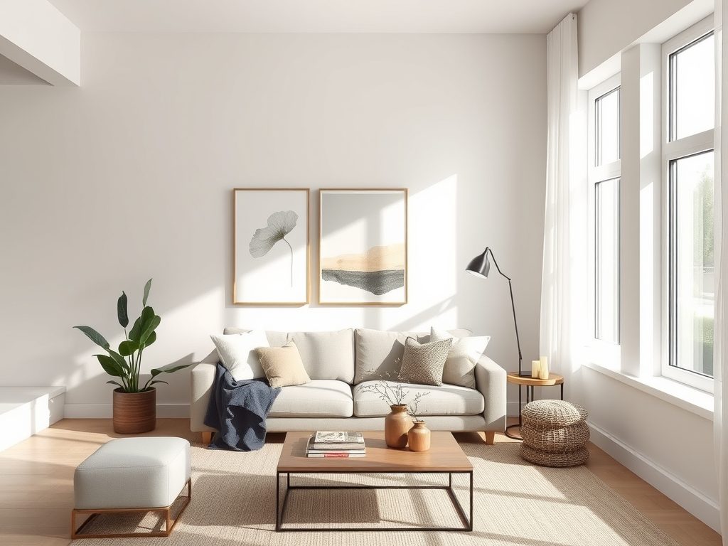 Neutralne kolory do wynajmu: jak stworzyć uniwersalne i trwałe wnętrze przyjazne najemcom