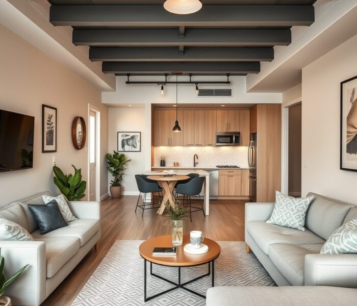 Wnętrze pod wynajem: jak zaplanować uniwersalną i trwałą aranżację łatwą w utrzymaniu dla różnych najemców