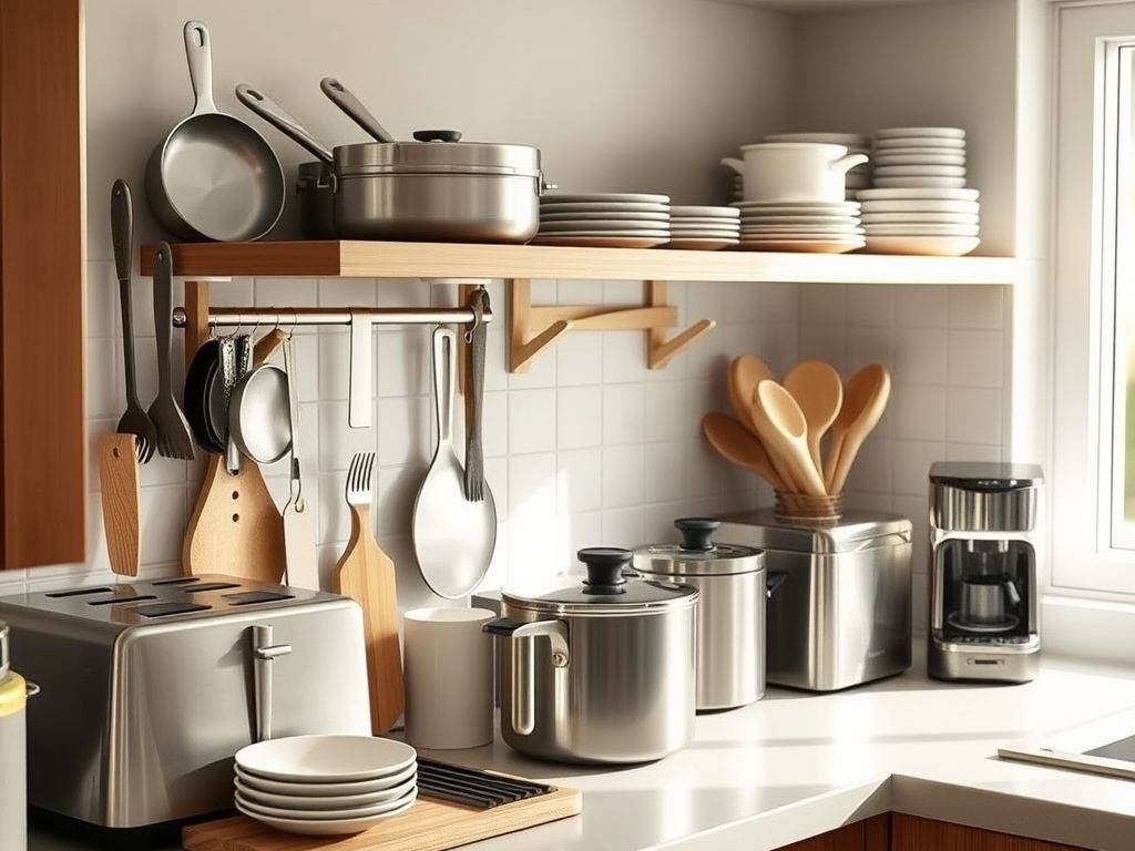 Wyposażenie kuchni do wynajmu: praktyczna lista niezbędnych akcesoriów i sprzętów bez nadmiaru
