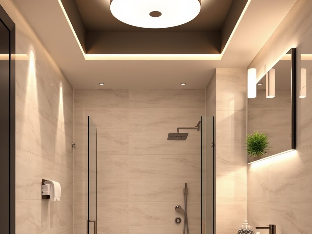 Oświetlenie łazienki do wynajmu: jak połączyć funkcjonalność, bezpieczeństwo i uniwersalny styl