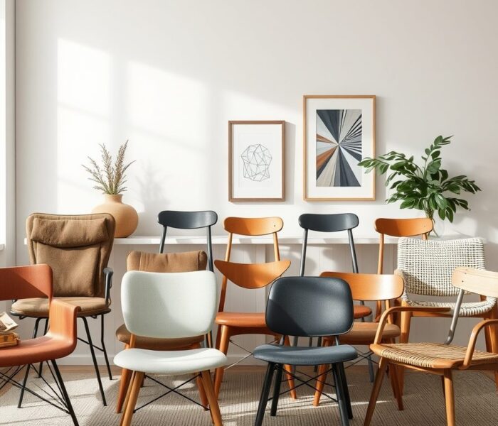 Jak wybrać trwałe i funkcjonalne krzesła do mieszkania na wynajem, które pasują do różnych stylów wnętrz