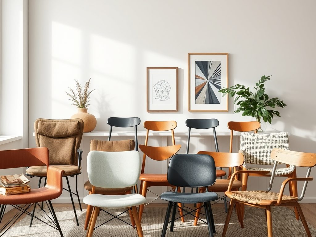 Jak wybrać trwałe i funkcjonalne krzesła do mieszkania na wynajem, które pasują do różnych stylów wnętrz