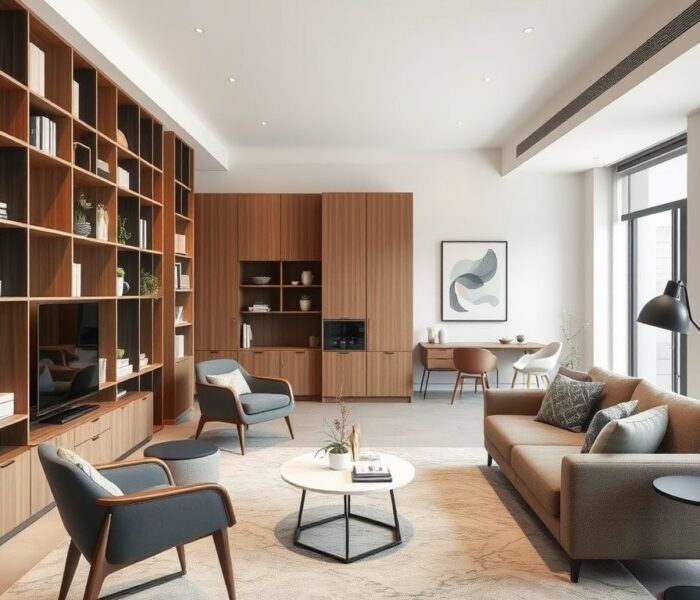 Meble modułowe do wydzielania stref: jak zyskać elastyczną i funkcjonalną przestrzeń bez dużych zmian