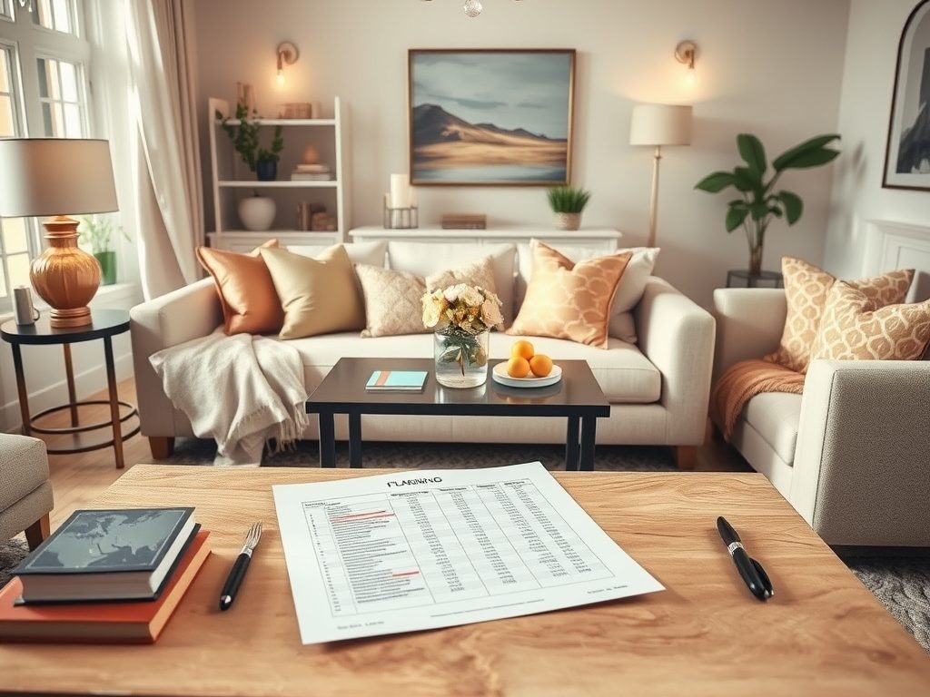 Jak etapować budżet na urządzanie mieszkania, by sprawnie kontrolować wydatki i uniknąć niespodzianek